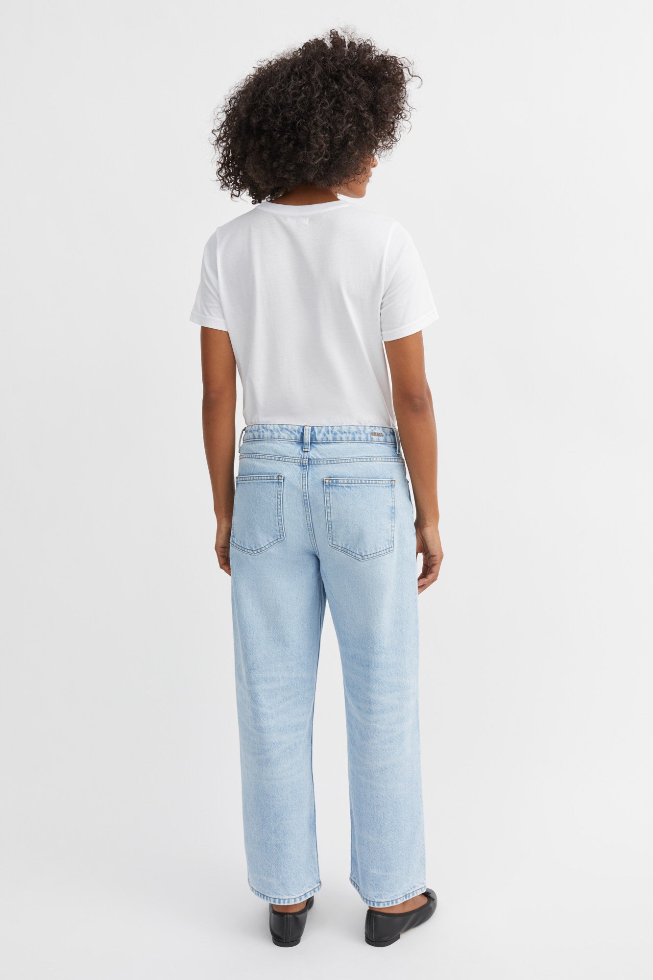 Skall Studio Taylor cropped jeans Jeans Worn light blue